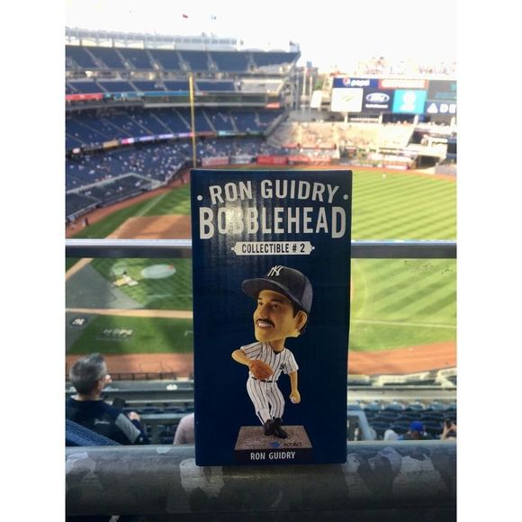 H NEW YORK YANKEES RON GUIDRY BOBBLEHEAD SGA NIB LOUISIANA LIGHTNING - Picture 3 of 8